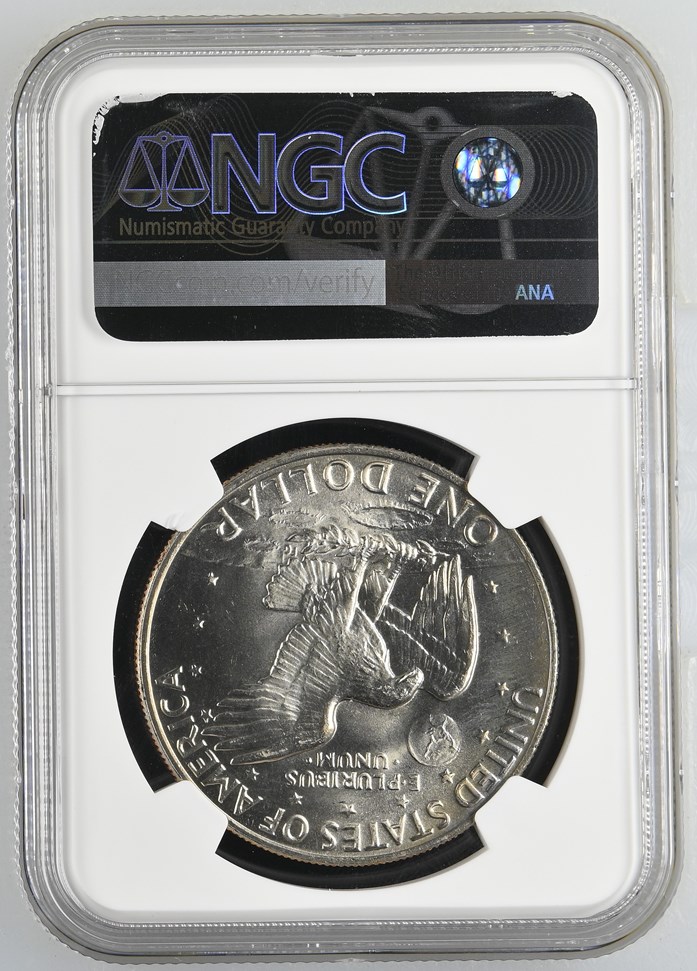 1973 D $1 MS | Coin Explorer | NGC