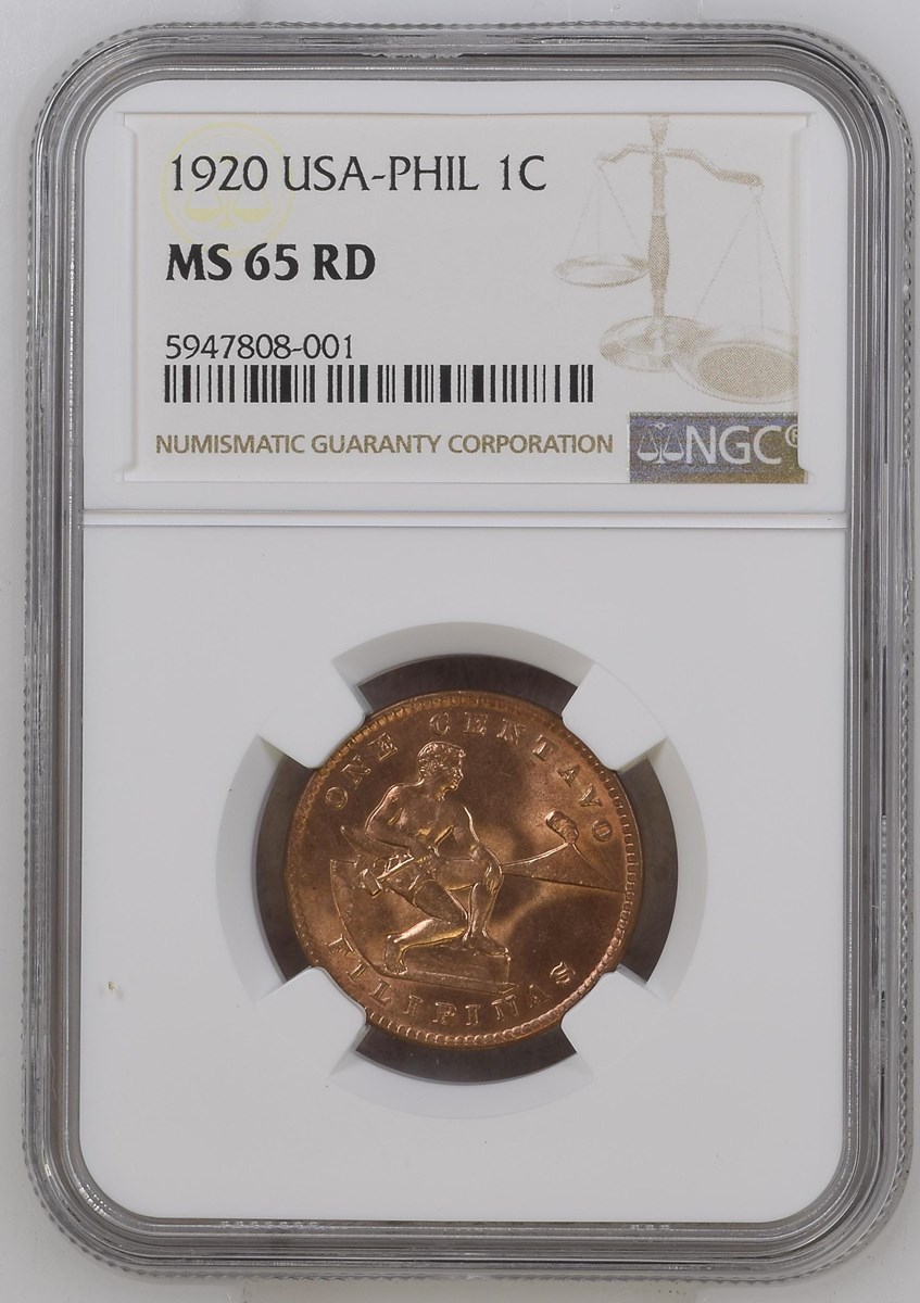1920 USA-PHIL 1C MS | Coin Explorer | NGC
