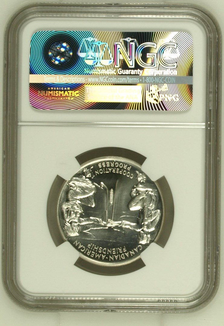 1959 SILVER ST. LAWRENCE - THICK SC50C MS | Coin Explorer | NGC