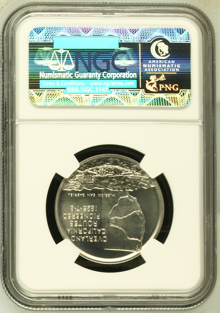 1976) SILVER CALIFORNIA EXPEDITION SC50C MS | Coin Explorer | NGC