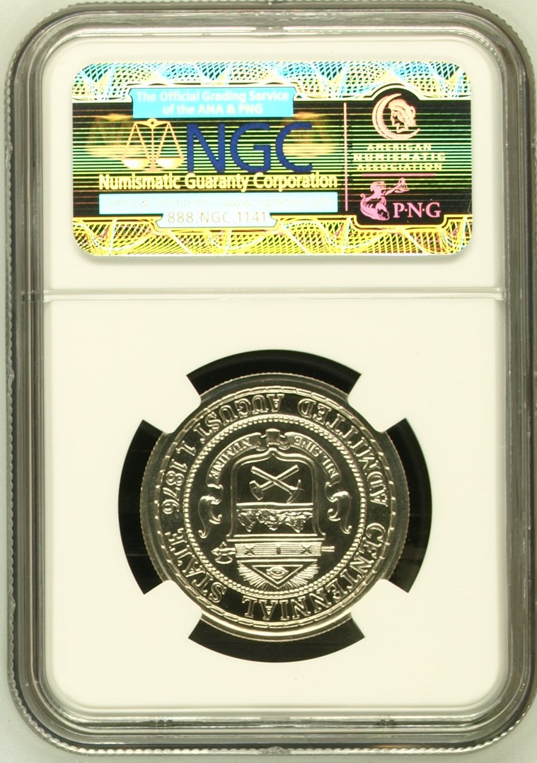 1976 SILVER COLORADO CENTENNIAL SC50C MS | Coin Explorer | NGC