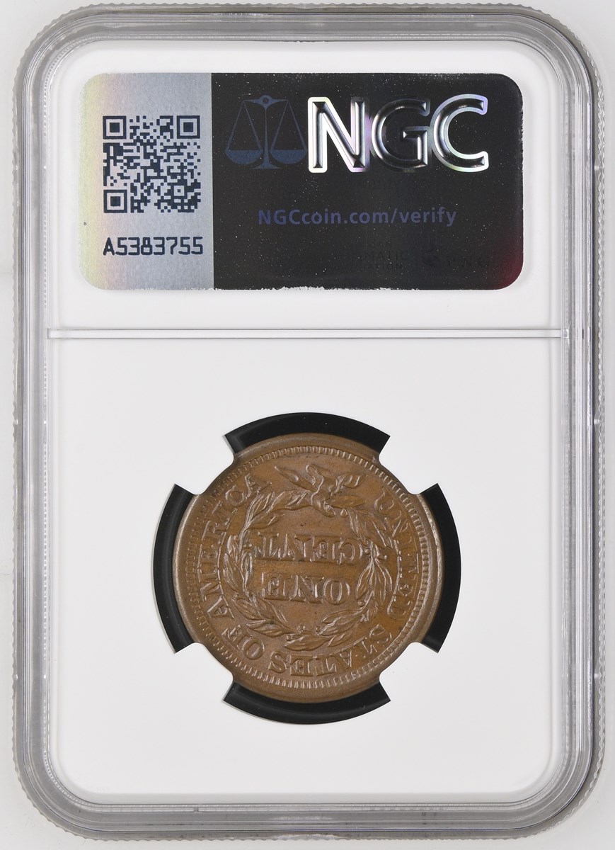 1849 1C MS | Coin Explorer | NGC