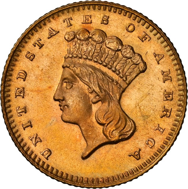 1879 G$1 MS | Coin Explorer | NGC