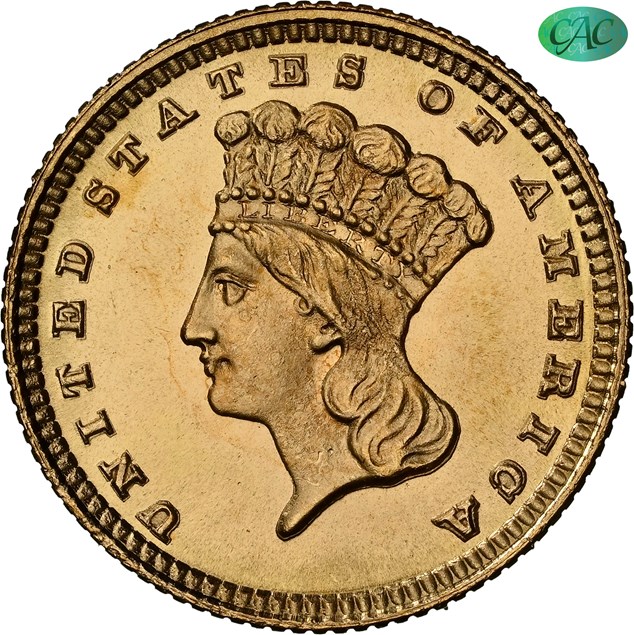 1882 G$1 MS | Coin Explorer | NGC