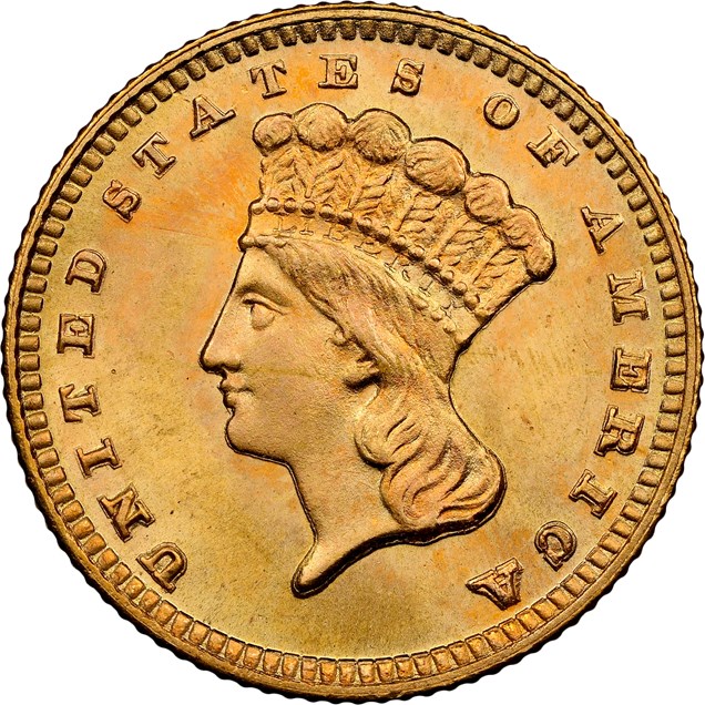 1888 G$1 MS | Coin Explorer | NGC