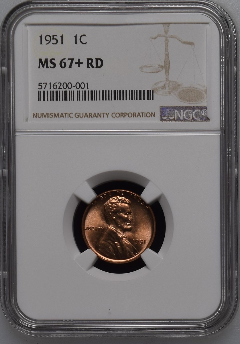 1951 1C MS | Coin Explorer | NGC
