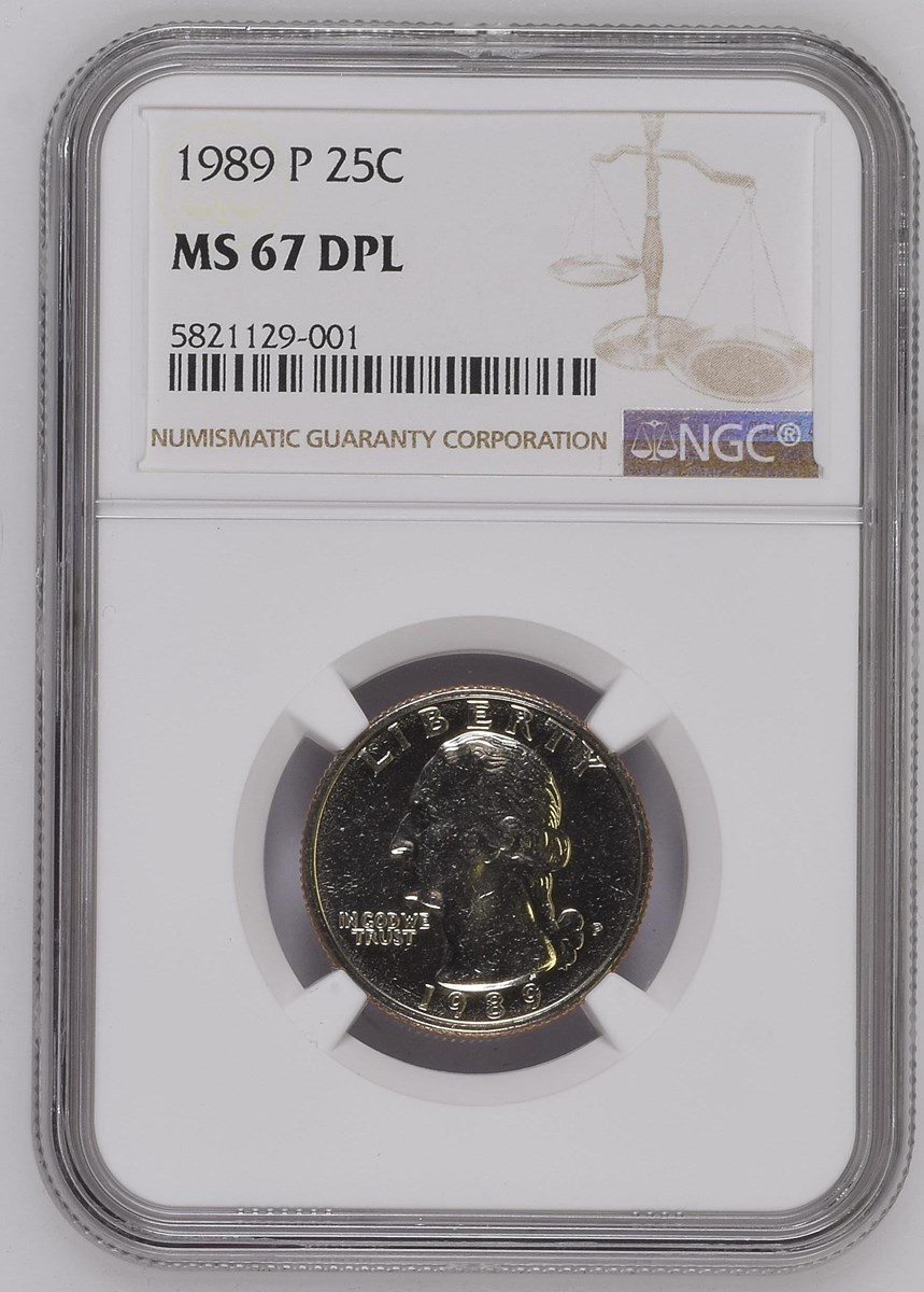 1989 P 25C MS | Coin Explorer | NGC