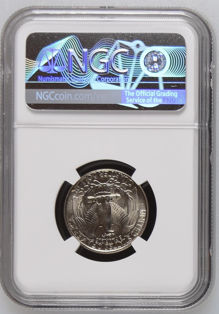 1992 P 25C MS | Coin Explorer | NGC