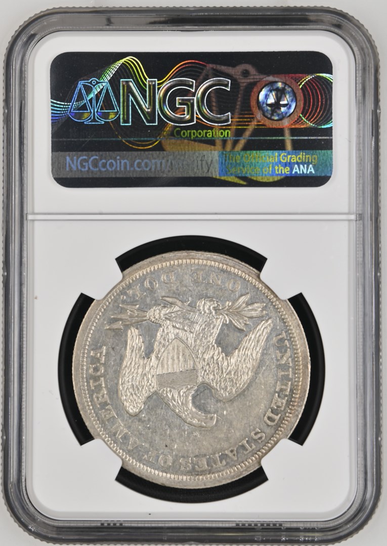 1845 $1 MS | Coin Explorer | NGC