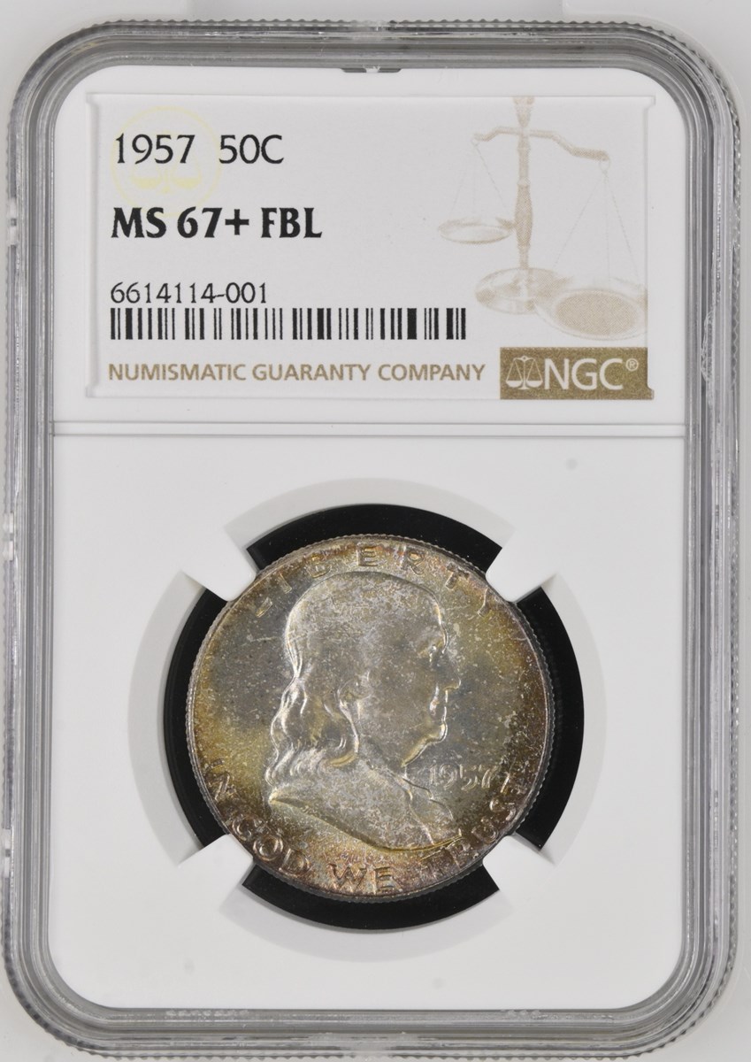 1957 50C MS | Coin Explorer | NGC