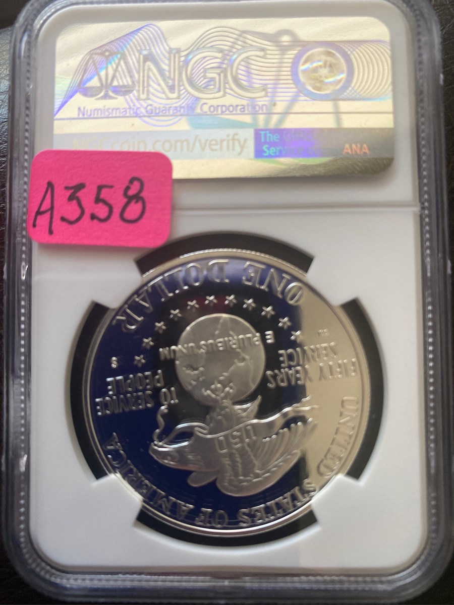 1991 S USO ANNIVERSARY S$1 PF | Coin Explorer | NGC