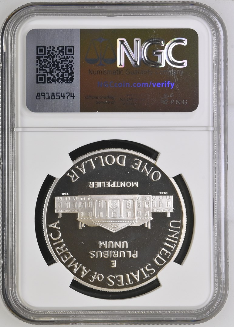 1993 S JAMES MADISON S$1 PF | Coin Explorer | NGC