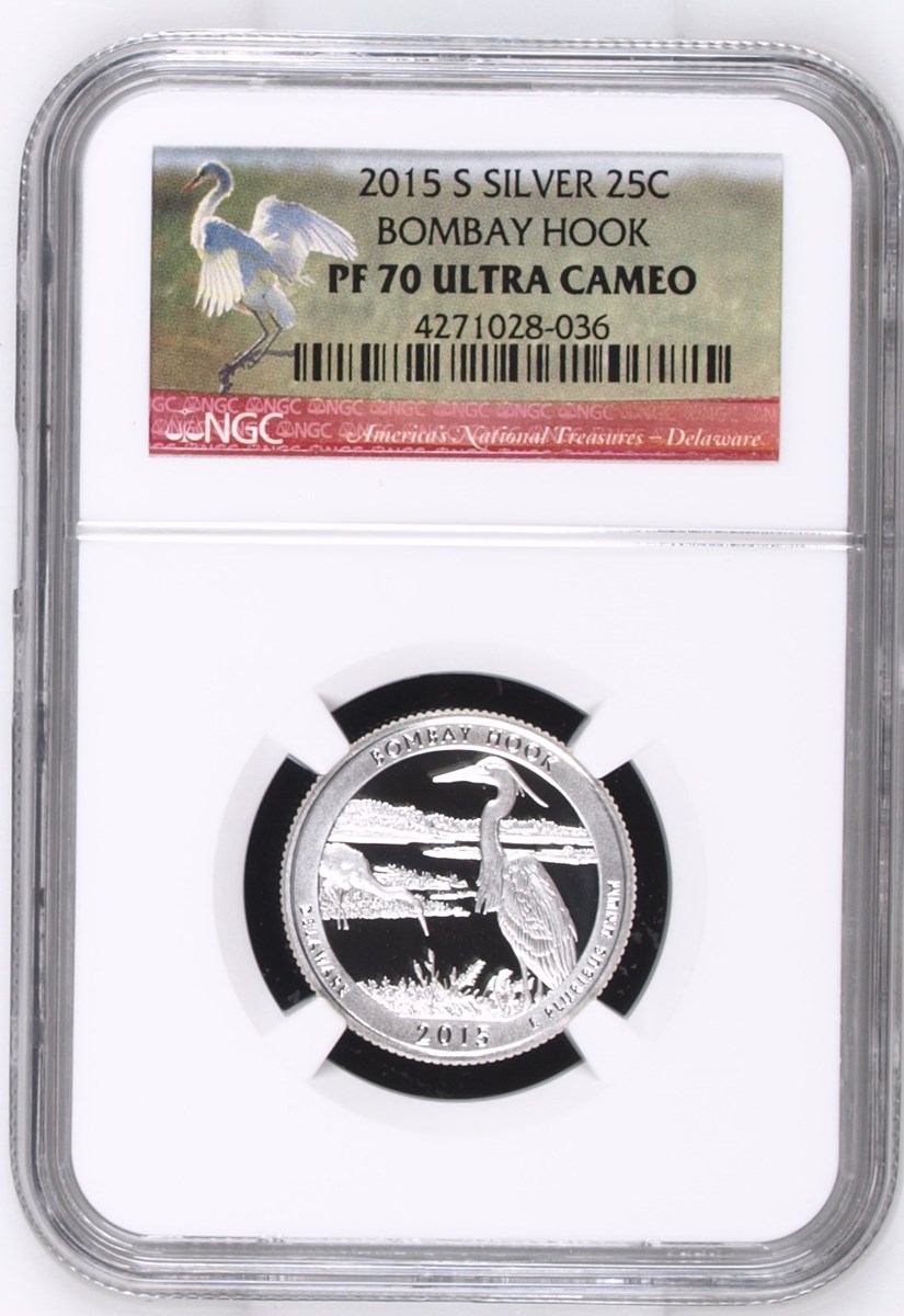2015年 BOMBEYHOOK NGC | Explorer Coin | MS 25C HOOK BOMBAY S 2015 4259172-031 NGCPF70 25C コレクション