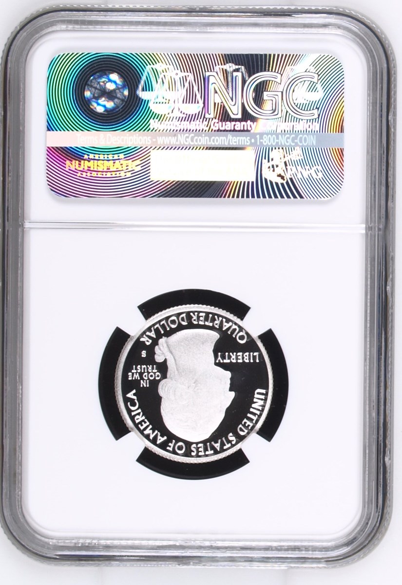 2015 S SILVER BOMBAY HOOK 25C PF | Coin Explorer | NGC