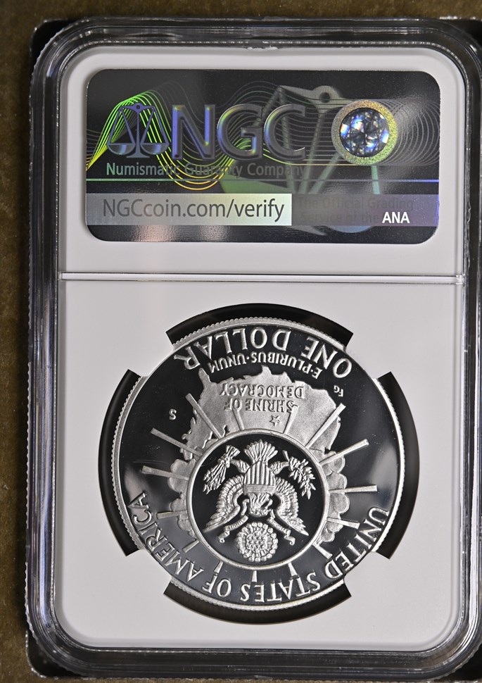 1991 S MOUNT RUSHMORE S$1 PF | Coin Explorer | NGC