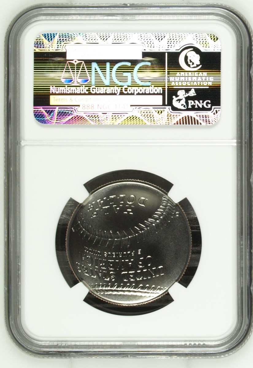 2014 D BASEBALL HALL OF FAME 50C MS | Coin Explorer | NGC