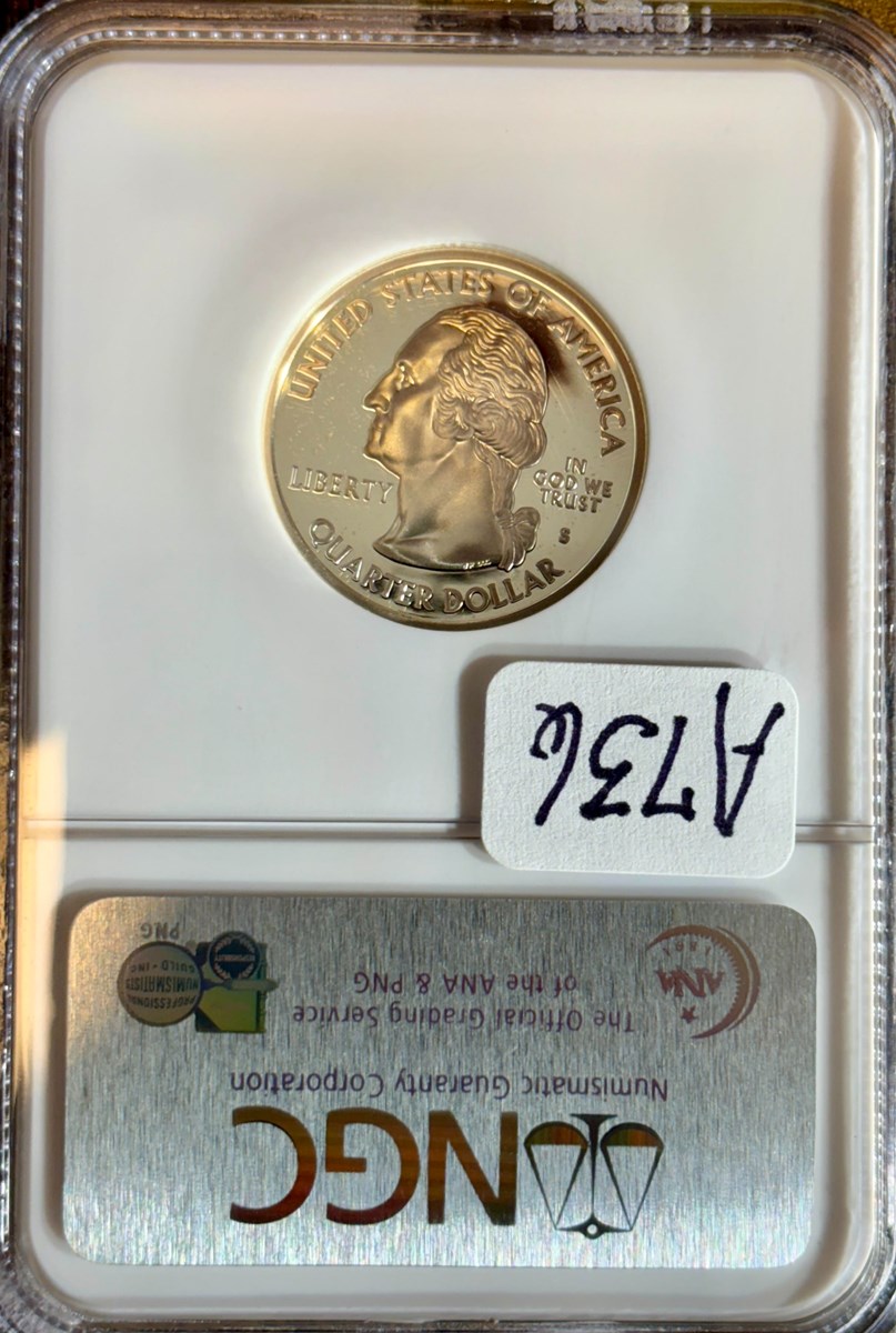 2006 S SILVER SOUTH DAKOTA 25C PF | Coin Explorer | NGC