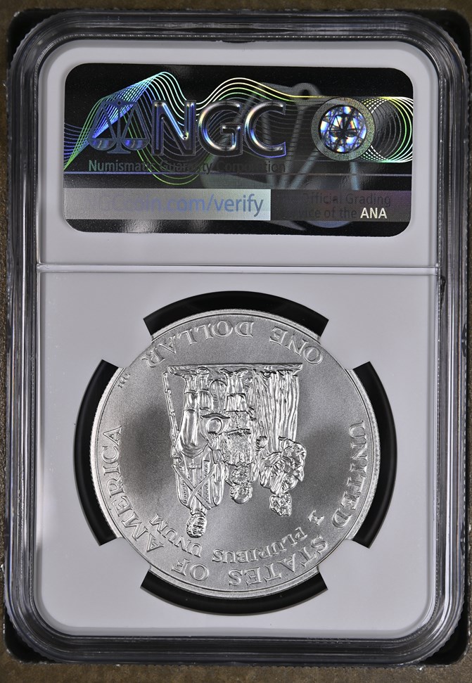 1997 S JACKIE ROBINSON S$1 MS | Coin Explorer | NGC