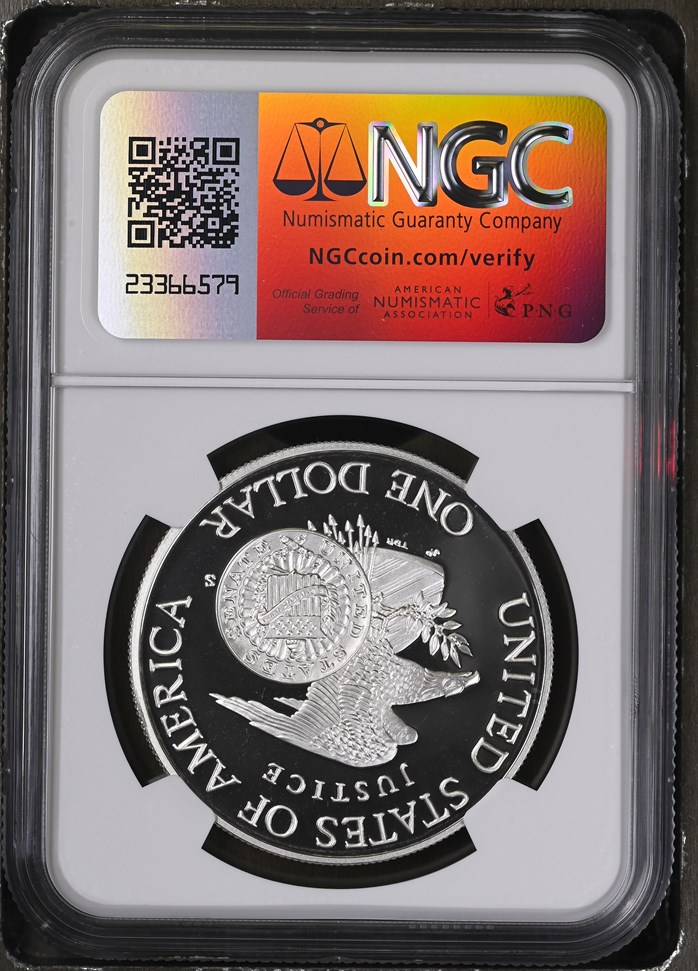 1998 S ROBERT F. KENNEDY S$1 PF | Coin Explorer | NGC