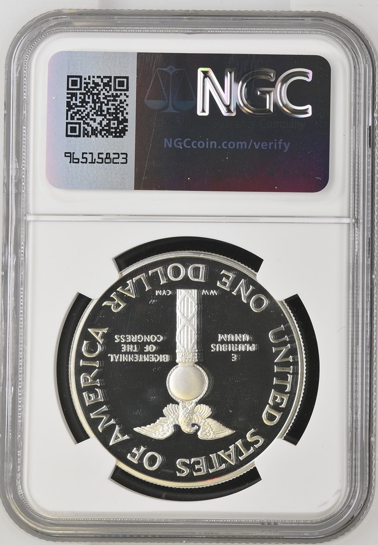 1989 S CONGRESS BICENTENNIAL S$1 PF | Coin Explorer | NGC