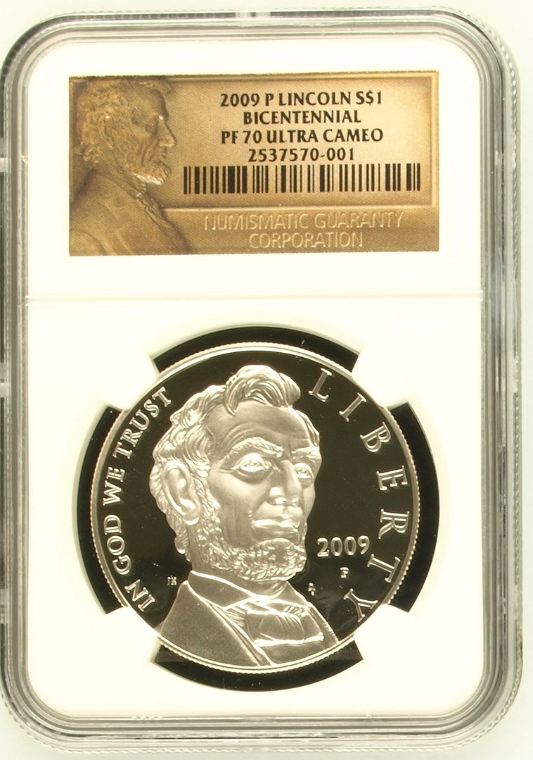 2009 P ABRAHAM LINCOLN S$1 PF | Coin Explorer | NGC