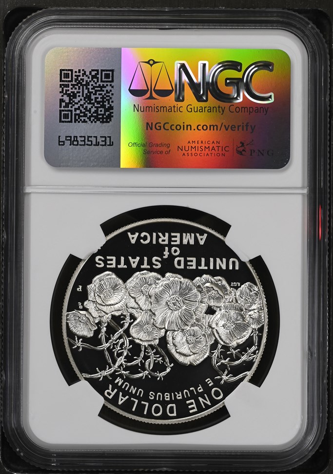 2018 P World War I Centennial S$1 PF | Coin Explorer | NGC