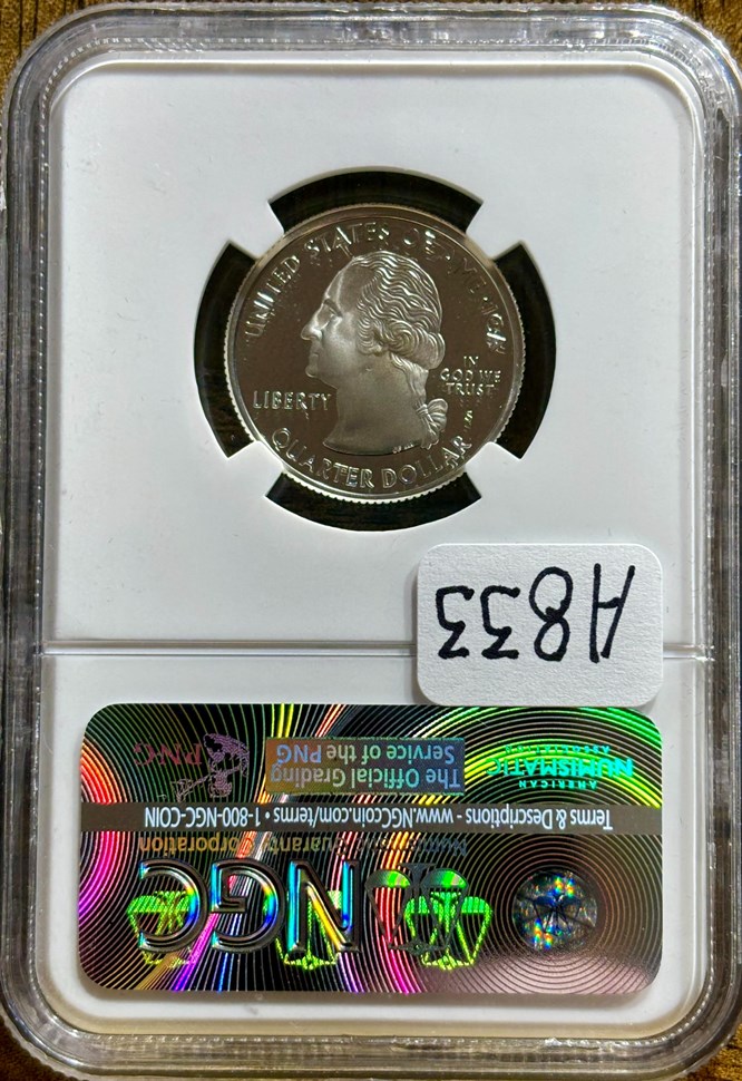2002 S SILVER MISSISSIPPI 25C PF | Coin Explorer | NGC