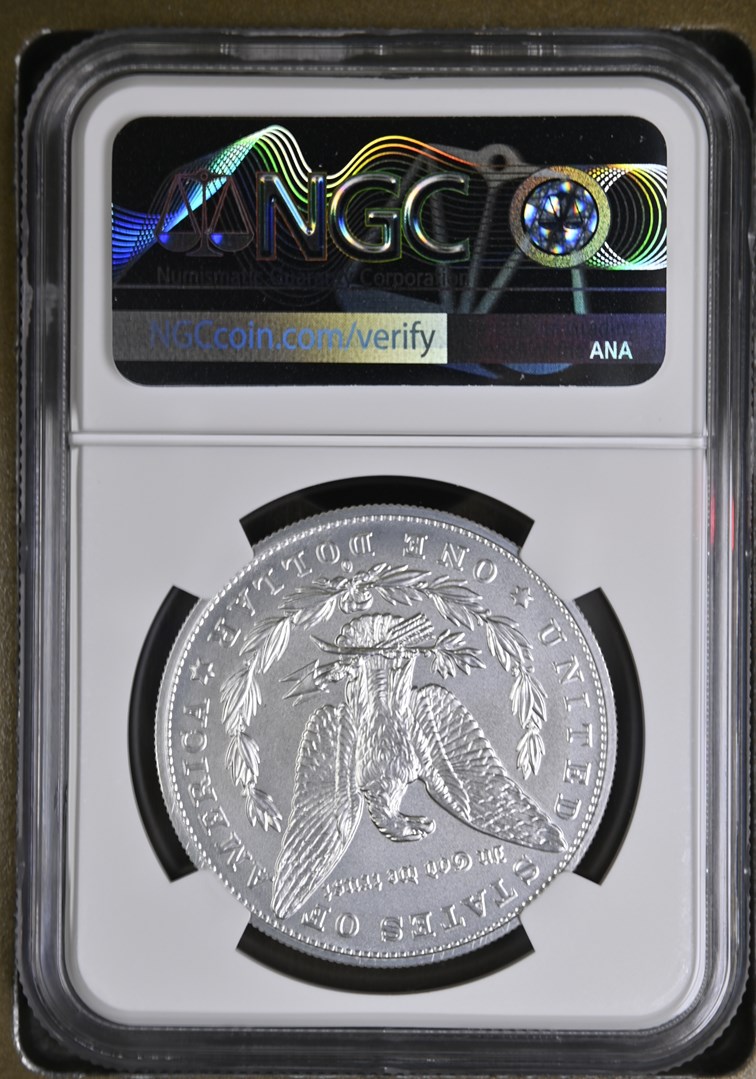 2021 'O' Morgan New Orleans Privy Mark $1 MS | Coin Explorer | NGC