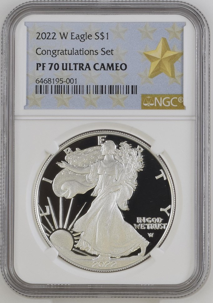 2022 W Eagle S$1 PF | Coin Explorer | NGC