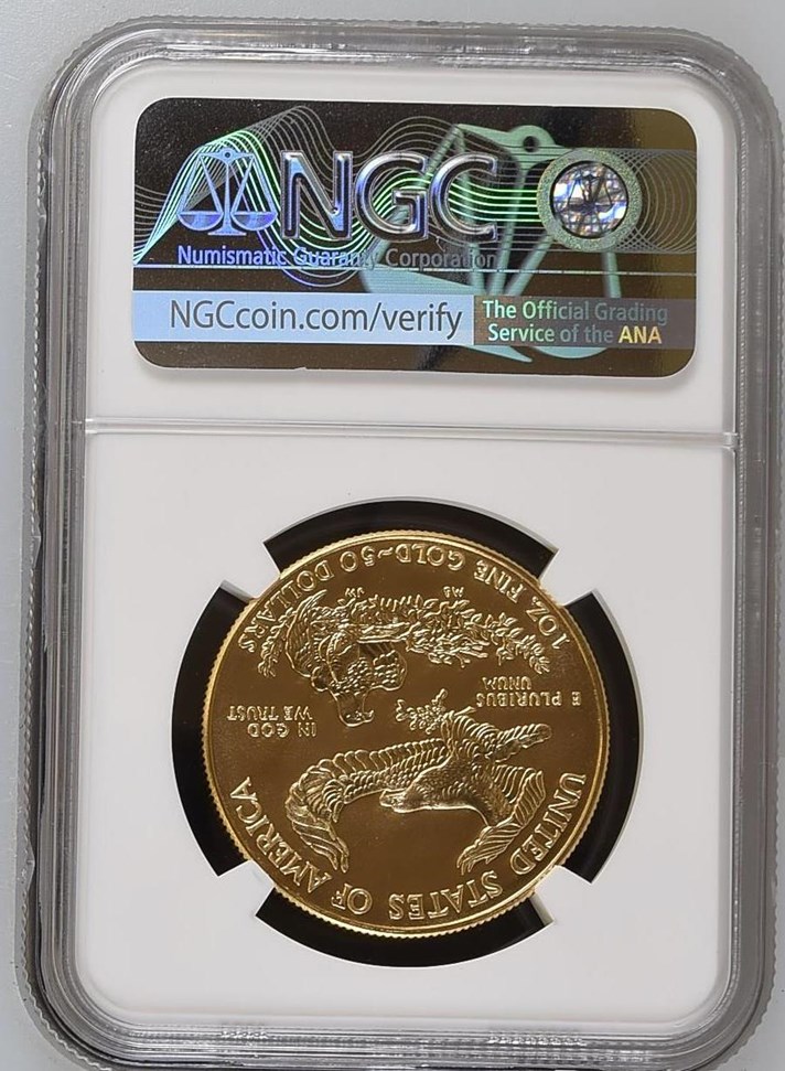 1994 EAGLE G$50 MS | Coin Explorer | NGC