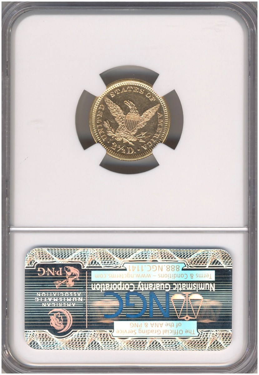 1868 $2.5 MS | Coin Explorer | NGC