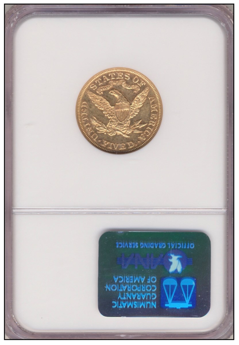 1888 $5 MS | Coin Explorer | NGC