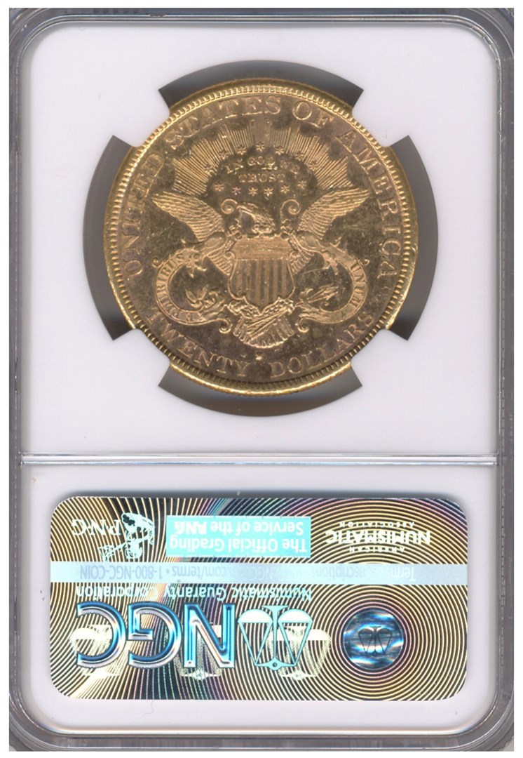 1882 S $20 MS | Coin Explorer | NGC