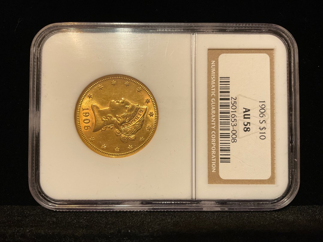 1906 S $10 MS | Coin Explorer | NGC