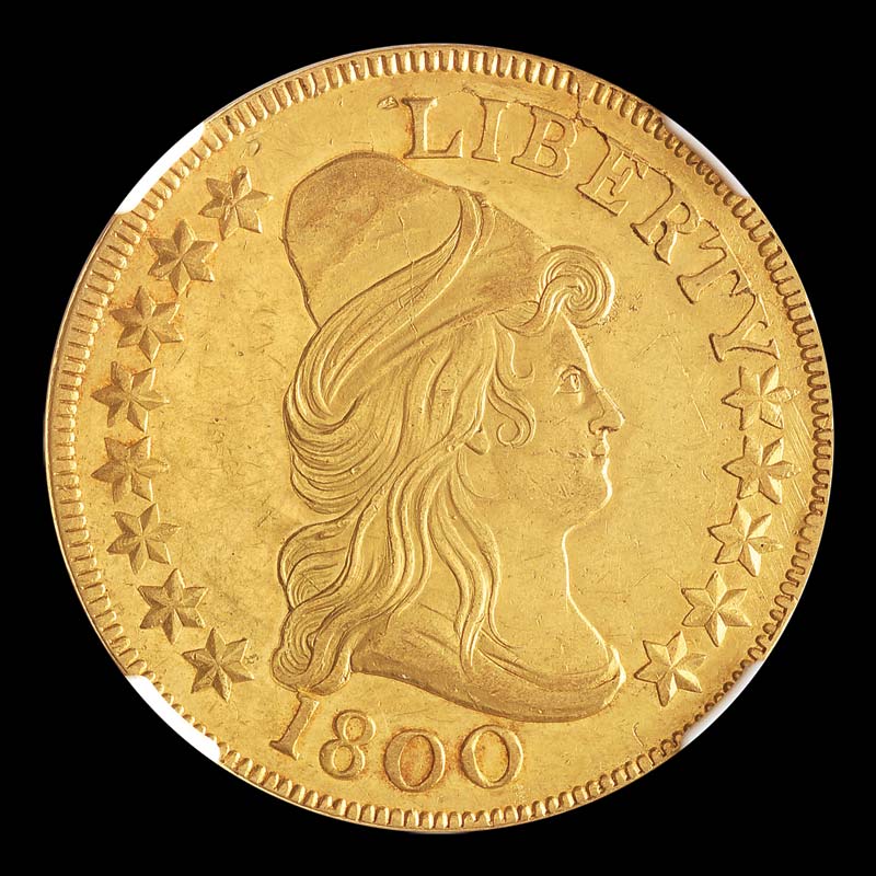 1800 BD-1 $10 MS | Coin Explorer | NGC