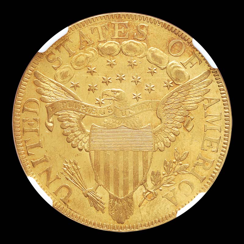1800 BD-1 $10 MS | Coin Explorer | NGC