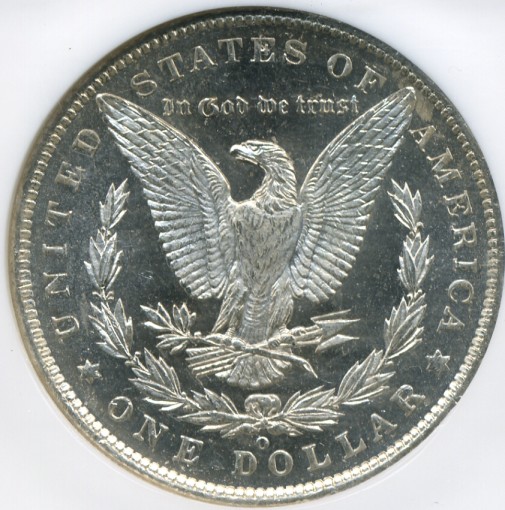 1800s USA Coin Silver 一山 Reading Glasses 1888 O $1 MS | Coin Explorer | NGC