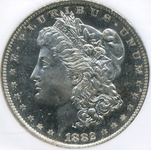 1882 O $1 MS | Coin Explorer | NGC