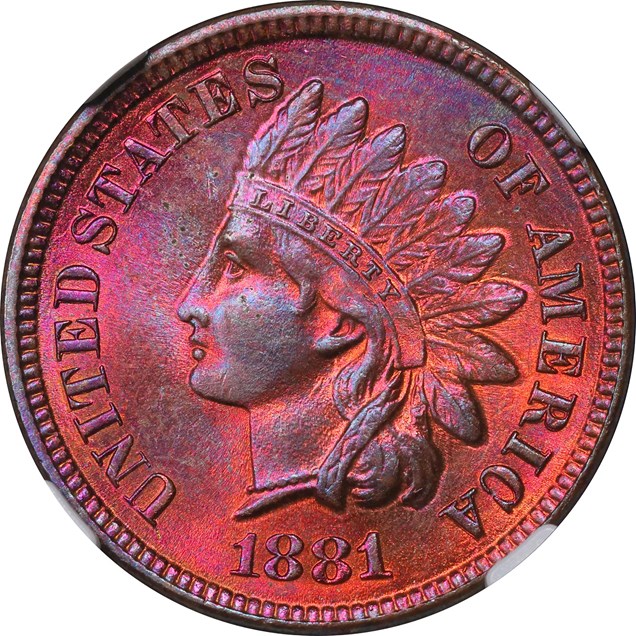 1881 1C MS | Coin Explorer | NGC