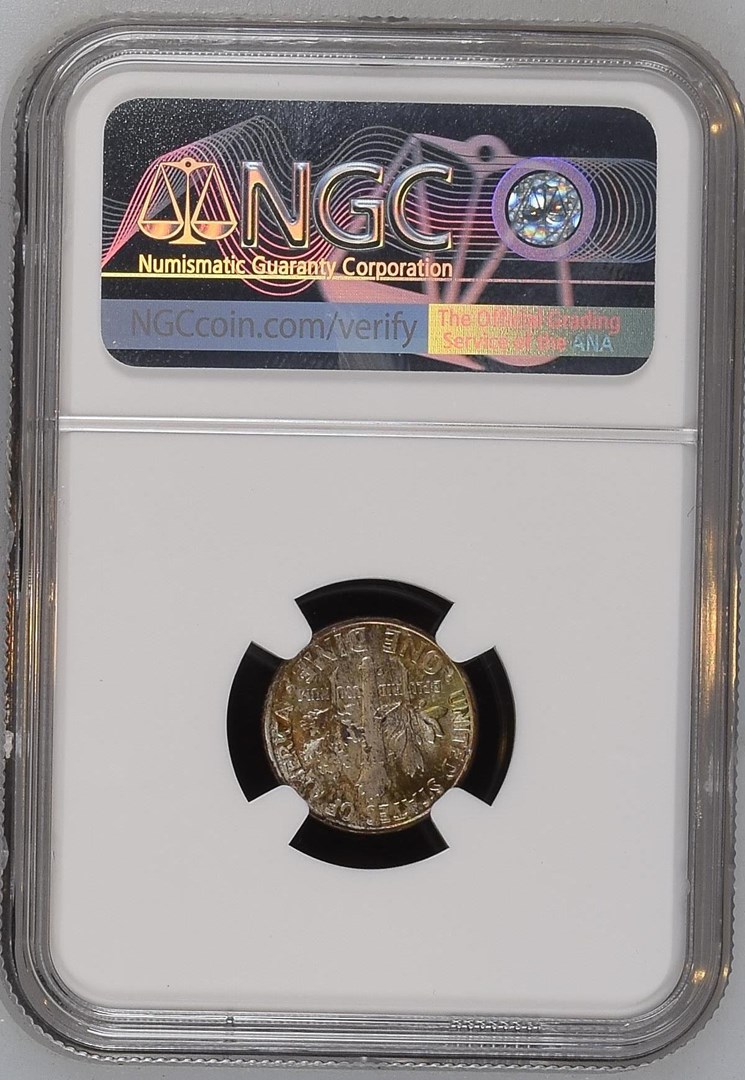 1954 D 10C MS | Coin Explorer | NGC