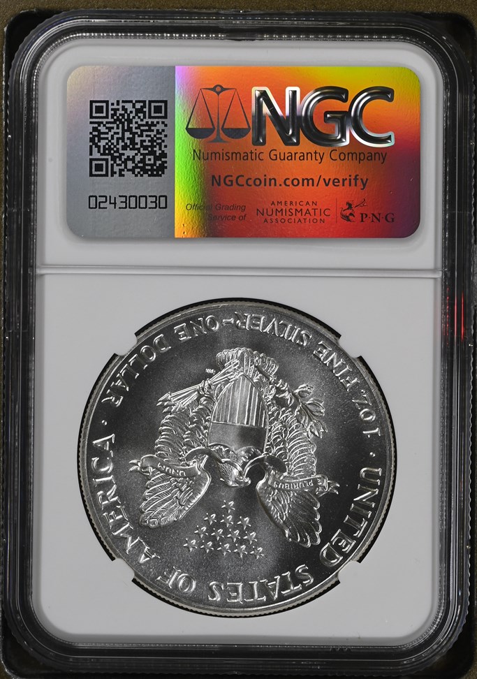 1987 EAGLE S$1 MS | Coin Explorer | NGC