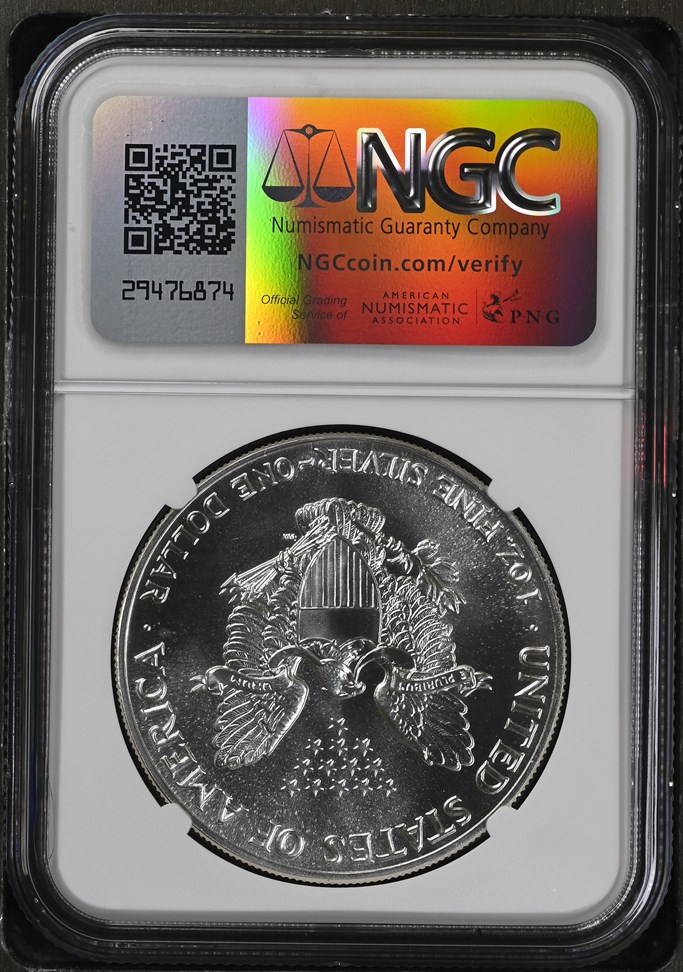 1988 EAGLE S$1 MS | Coin Explorer | NGC