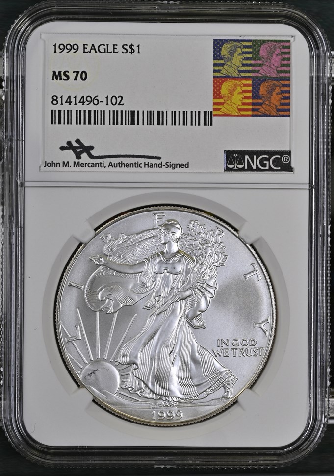 1999 EAGLE S$1 MS | Coin Explorer | NGC