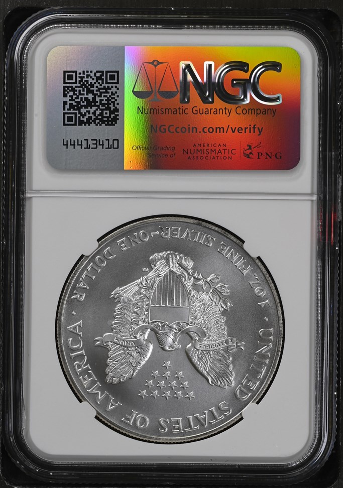 1999 EAGLE S$1 MS | Coin Explorer | NGC