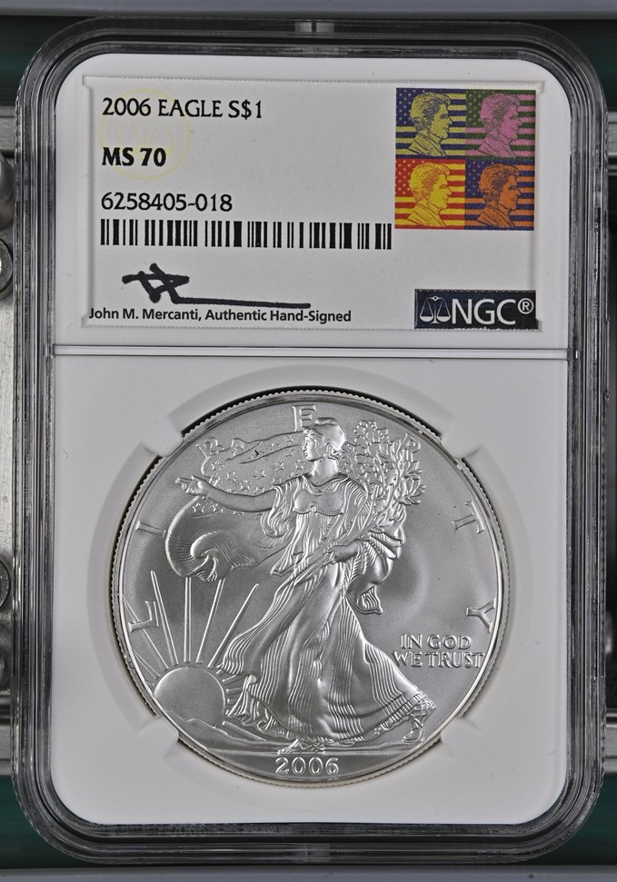 2006 EAGLE S$1 MS | Coin Explorer | NGC