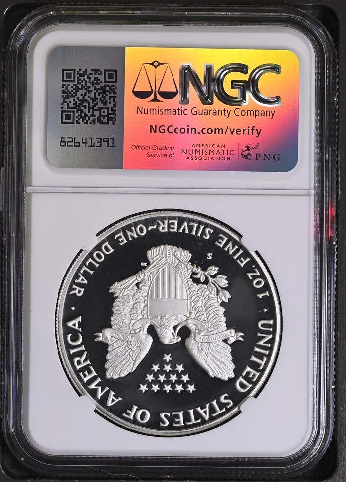 1986 S EAGLE S$1 PF | Coin Explorer | NGC