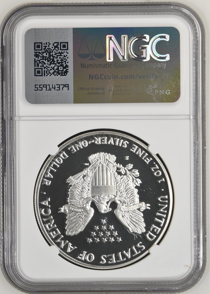 1991 S EAGLE S$1 PF | Coin Explorer | NGC
