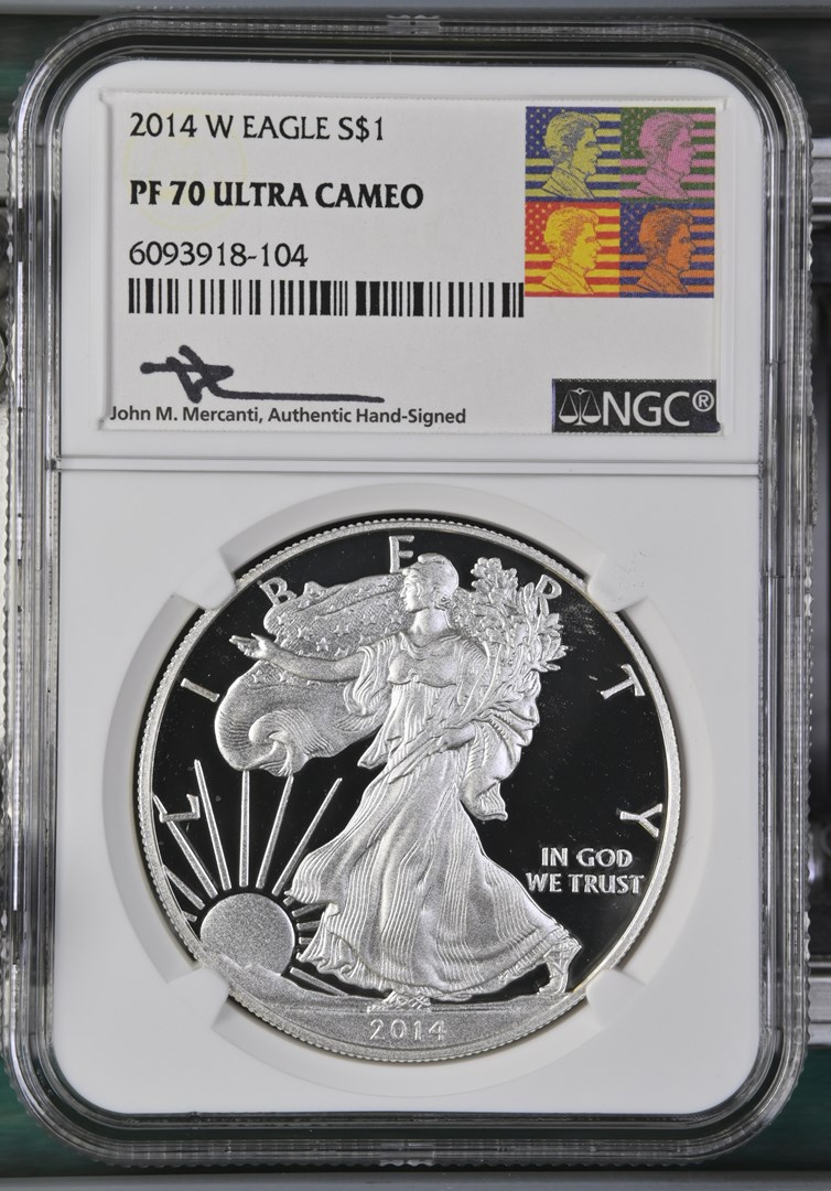 2014 W EAGLE S$1 PF | Coin Explorer | NGC