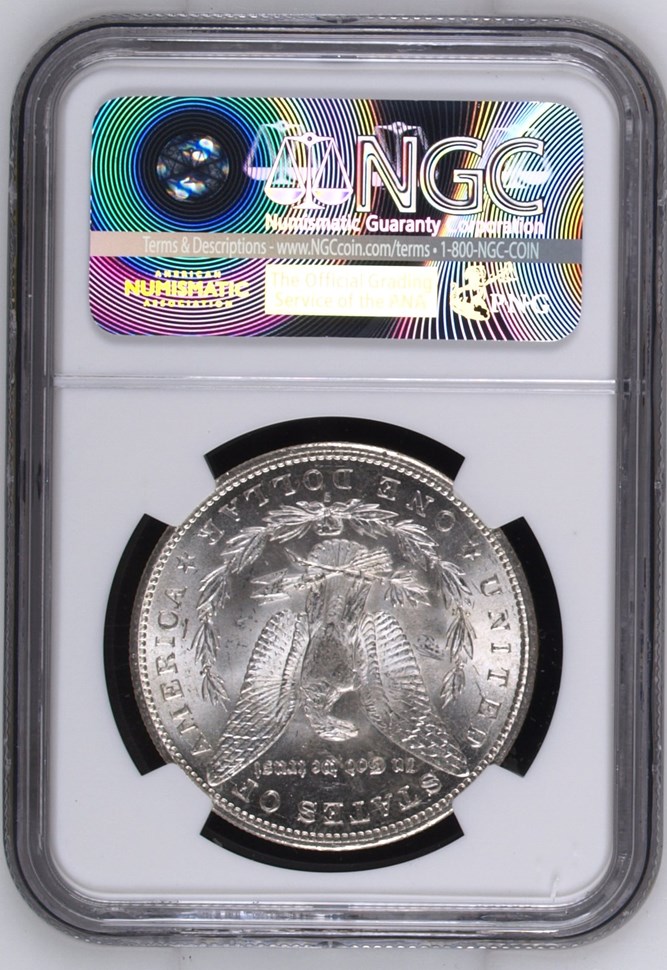 1896 S $1 MS | Coin Explorer | NGC