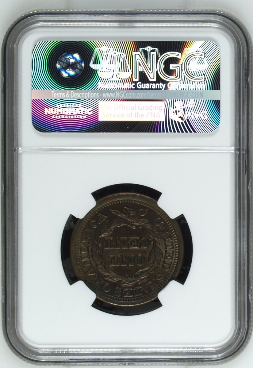 1852 1C MS | Coin Explorer | NGC